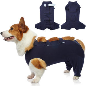 Traje de recuperación quirúrgica <span class=keywords><strong>para</strong></span> <span class=keywords><strong>perros</strong></span>, diseño de heridas antilamidas, transpirable, cómodo, <span class=keywords><strong>para</strong></span> <span class=keywords><strong>perros</strong></span>, mono de recuperación, <span class=keywords><strong>chaleco</strong></span> <span class=keywords><strong>para</strong></span> mascotas postoperatorio - Product Image 1