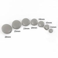 Meetee BD227 25mm DIY Vêtement Couture Accessoires Chemise Manteau Coloré Rond Boutons Décoratifs Boutons Couverts De Cuir