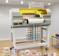 XINCAIJET HD3200 A3 Dtf Head UV LED Flatbed DTF Printer Otomatis Penuh Kondisi Baru Mesin Roll-to-Roll Baja Multiwarna 1