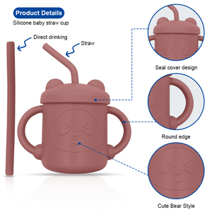 Hot Eco Friendly Toddler Plates Cubiertos de destete 10 piezas Bpa Free Newborn Suction Bowl Box Embalaje Silicona Baby Feeding Set - Product Image 3
