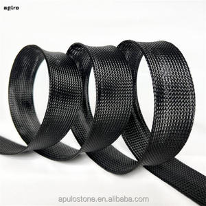 PET <strong>Self</strong> Closing Split <strong>Wrap</strong> Winding Cable Wire Harness Protection <strong>Braided</strong> <strong>Sleeve</strong> Flame <strong>Braided</strong> Expandable Cotton <strong>Sleeve</strong> - Product Image 2