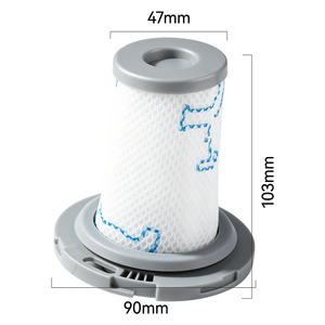 Pièces de rechange pour <span class=keywords><strong>aspirateur</strong></span> avec filtre HEPA lavable, pour <span class=keywords><strong>Rowenta</strong></span> X-Force <span class=keywords><strong>Flex</strong></span> 8.60, filtre blanc/gris ZR009006 - Product Image 6