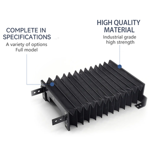 Risheng Cache-boudin télescopique pour rail de guidage, protection plate - Product Image 4