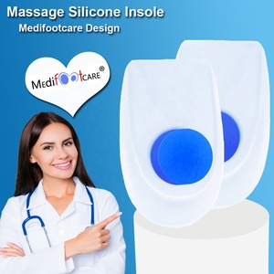 Coussin de talon en Gel de Silicone médical Super doux, coussin calcanéal, <span class=keywords><strong>éperon</strong></span>, ACHILLES, Absorption des chocs, semelle intérieure, HA00458 - Product Image 6