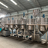 Machine d'Extraction/Pressage/Traitement/Fabrication/Raffinerie d'Huile Comestible de Graines de Coton, Prix Usine, 10-200 Tonnes Par Jour