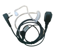 Écouteur tubulaire acoustique portable E63V2-S2 pour transceiver Midland avec prise jack 3,5 mm, cordon de 100 cm, étanche IPX-0