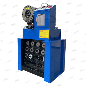 Machine <span class=keywords><strong>à</strong></span> <span class=keywords><strong>sertir</strong></span> les flexibles hydrauliques industriels de 1/4'' <span class=keywords><strong>à</strong></span> 2'' avec système de moules <span class=keywords><strong>à</strong></span> changement rapide, sertisseuse haute précision avec 10 jeux de matrices, certifiée CE - Product Image 4
