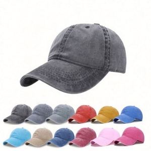 Gorra de Béisbol Personalizada de 6 Paneles con Logotipo de Goma PVC, Unisex, Impermeable, de Alta Calidad, Estilo Desgastado - Product Image 1