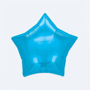 Party Love Foil Star <b>Balloon</b> 19 Inch Metallic Blue Party <b>Decoration</b> for Birthday Kids Parties - Product Image 1