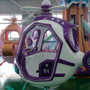2026 New Amusement Park Ride Playground Space Time Jump Equipment Kiddie Rotating Chair Rides - Product Image 5