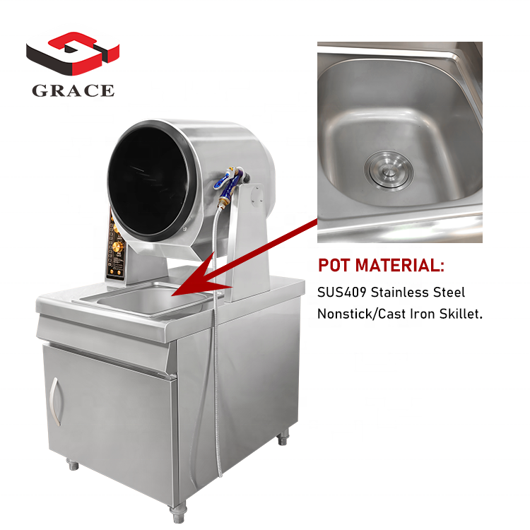 stir fry cooking robot intelligent