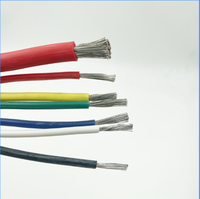 Kabel Tembaga Berlilit Isolasi Karet Silikon Fleksibel Tahan Suhu Tinggi AGR Wire 180C 500V untuk Pemanas Peralatan Motor Listrik