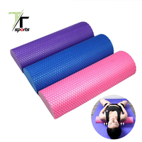 Rouleau de yoga en mousse EVA TTSPORTS, haute densité, soutien ferme, coussin pour chaise d'exercice