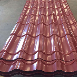 Tejas Metálicas de Acero PPGI de Alta Resistencia, Placas de Acero Galvanizado y Recubiertas de Zinc, Láminas de Techo Corrugadas con Recubrimiento de Color - Product Image 3
