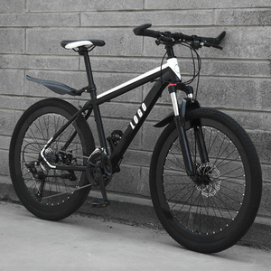 <span class=keywords><strong>Bicicleta</strong></span> de Montaña Todoterreno con Frenos de <span class=keywords><strong>Disco</strong></span>, Ruedas de Acero de <span class=keywords><strong>26</strong></span> Pulgadas, Neumáticos Anchos de 261.75 Pulgadas, Capacidad de Carga de 120 Kg, <span class=keywords><strong>Bicicleta</strong></span> Ligera - Product Image 4