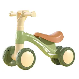 Bicicleta de equilibrio para niños pequeños, cochecito para niños, bicicleta sin Pedal, carro de mano, juguete de aprendizaje, bicicleta de empuje, regalo de equilibrio para niños y niñas