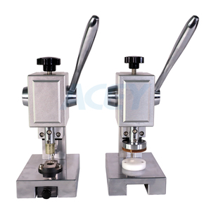 Macchina Pressa Tagliatrice e Punzonatrice per Celle a Bottone da Laboratorio per CR2016 CR2025 <span class=keywords><strong>CR2032</strong></span> - Product Image 1