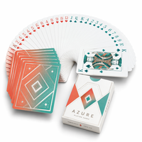 Cartes à Jouer Personnalisées en Papier OEM ODM – Cadeau d'Affaires, Jeu de Cartes de Poker Standard, Cartes de Voyage pour Fêtes