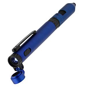 Wholesale Promotional 7-in-1 Utility <b>Pen</b> With Custom Logo Print Novelty Ballpoint <b>Pen</b> LED Flashlight Compass for Business Events - Product Image 2