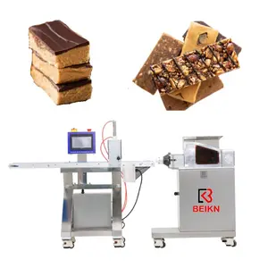 Commercial Bakery Cookie Dough Slicer Cutter Machine Frozen Biscuit Slicing Machine