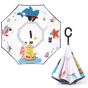 YUBO 19 pouces bonne qualité personnage de dessin animé enfants <span class=keywords><strong>parapluie</strong></span> pour <span class=keywords><strong>petit</strong></span> garçon OEM impression personnalisée accepter enfants <span class=keywords><strong>parapluie</strong></span> inversé - Product Image 3