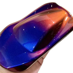 Poudre <span class=keywords><strong>de</strong></span> pigment caméléon bleu violet orange, pigment nacré, paillettes lâches, revêtement automobile, <span class=keywords><strong>peinture</strong></span> automobile - Product Image 1