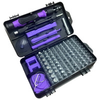 Kit de Herramientas Magnéticas 115 en 1 con Destornilladores Pequeños para Reparación de Teléfonos Móviles y Portátiles