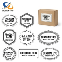 Autocollants personnalisés, logo personnalisé, impression vinyle, étiquette promotionnelle pour sac, autocollants DTF pour flacons pulvérisateurs, boîte-cadeau et étiquette de sac