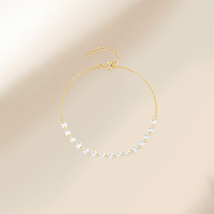 Pulsera de Cadena Simple en Forma de O con Circonita, Plata de Ley 925, Brillante y Elegante para Mujer, Marca CANNER - Product Image 5
