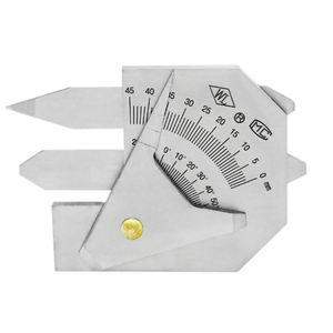 DEM WG034 उच्च गुणवत्ता स्टेनलेस स्टील वेल्ड सीवन पण Naka प्रकार (HJC-45B) निरीक्षण वेल्डिंग गेज - Product Image 4