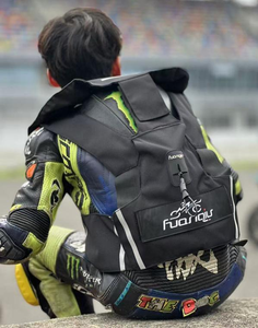 Chaleco con Airbag para Niños Huanqiu, Edición Pista de Motociclismo, Traje Inflable Anticaídas para Carreras, Protección Dorsal para Karting - Product Image 6