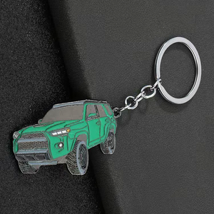Nouveauté Porte-clés en forme <span class=keywords><strong>de</strong></span> <span class=keywords><strong>voiture</strong></span> <span class=keywords><strong>Prix</strong></span> <span class=keywords><strong>de</strong></span> gros Porte-clés <span class=keywords><strong>de</strong></span> véhicule Pendentif Porte-clés en métal émaillé doux - Product Image 3