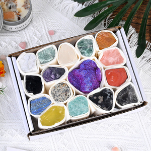 Wholesale Spirit Natural Angel Aura Heart Crystal Healing Stones Gemstone Raw Stone Specimen Gift <b>Box</b> for Gift - Product Image 2