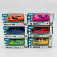 Mini voitures jouets en alliage moulé sous pression, bus de course à friction et à rétrofriction, kart, camion de construction, camion de pompiers pour enfants, cadeaux de jeu d'imitation