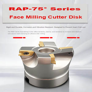 Fraiseuse à face droite <span class=keywords><strong>RAP</strong></span> 75 degrés pour plaquettes APMT1135/APMT1604 |   Porte-outil de fraisage frontal CNC indexable ODM OEM - Product Image 4