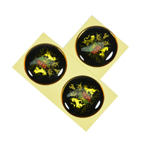 Autocollants en cristal bombés personnalisés, autocollants résistants aux rayures, pour les surfaces des produits jouets