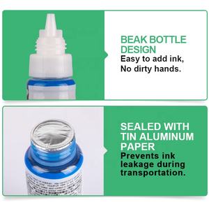 Cartouch Dancre GI-490 GI490 GI 490颜色兼容瓶Encre佳能<span class=keywords><strong>PIXMA</strong></span> G1400 G4400 G3411打印机笔芯墨水 - Product Image 4