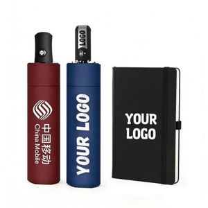 ของขวัญส่งเสริมการขายธุรกิจ ร่มพกพาขนาดกะทัดรัดพิมพ์โลโก้ตามสั่ง หรูหรา - Product Image 1