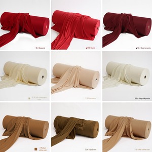 Rideau de scène de mariage en tissu extensible <span class=keywords><strong>double</strong></span> face en soie de lait, décoration de fond de mariage, rideau en gaze - Product Image 3
