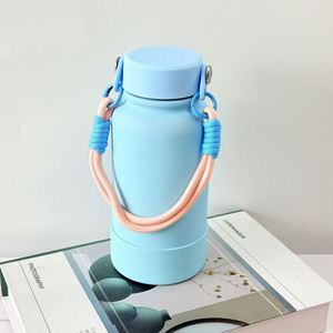 New 650Ml <b>Sports</b> <b>Water</b> <b>Bottle</b> Double Wall Vacuum Stainless Steel <b>Water</b> <b>Bottle</b> With Silicone Bottom - Product Image 3