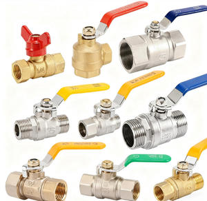 Valvola a sfera importata in ottone 3/4 di alta qualità da 1/2 pollici 6mm Union Valve a sfera in ottone con estensione Union Dvgw produttore - Product Image 3