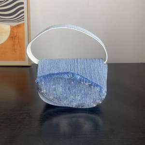 Mới Hợp Thời Trang Mùa Hè Phụ Nữ Của Quần Jean Ngắn Giản Dị Túi Không Thường Xuyên Chắp Vá Denim Phụ Nữ Của Quần Short Quần Jean Quần Đáy - Product Image 4