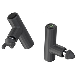 Pistola eléctrica de masaje por impulso de alta calidad, potente pistola de terapia de fascia con 4 cabezales - Product Image 4