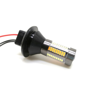 X-7SEVEN màu trắng hổ phách lần lượt tín hiệu đèn ô tô LED phanh công viên đảo ngược LED chỉ số đèn 7440 7443 1156 T25 Phụ Kiện Xe Hơi - Product Image 4