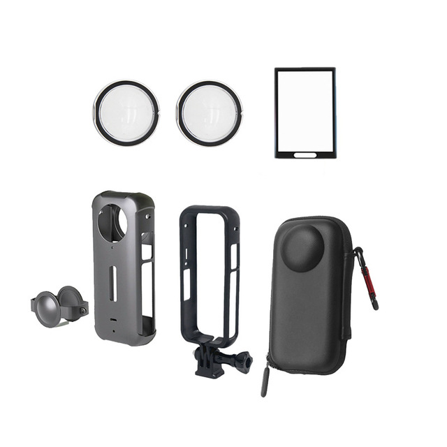 High Quality Insta360 X3 Action Camera Case Shock Resistant EVA Material Portable Design