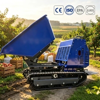 Mini-dumper chenillé tout-terrain Euro5 CE EPA pour la construction paysagère et le transport en verger - Vente en gros usine