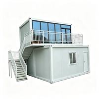 TOPPRE Nuova Tecnologia Casa Container Smontabile Lusso Prefabbricato Struttura Residenziale 20ft 40ft Casa Prefabbricata con Telaio Container