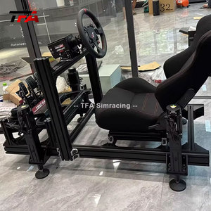 sürüş deneyimi hareket adaptörü yükseltme kiti çerçeve alüminyum sim yarış şasi rig simülatörü klavye tepsisi ile kokpit - Product Image 2