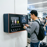 Distributeur de parfum mural haute capacité pour gare, réservoir grande capacité, libre-service