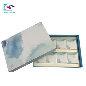 उच्च गुणवत्ता कस्टम मध्य-शरद ऋतु चंद्रमा केक कागज पैकेजिंग दराज बॉक्स